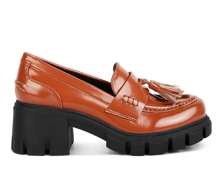 Women's London Rag Jonah Chunky Heeled Loafers Product Image