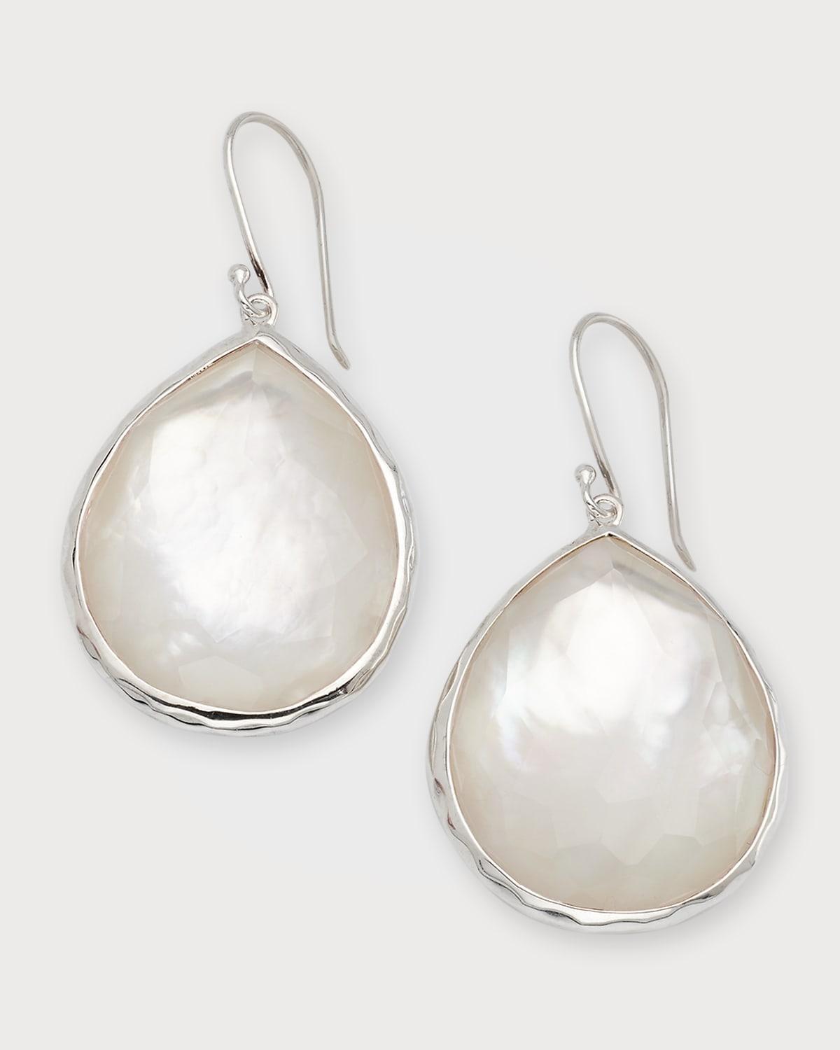 Rock Candy Small Sterling Silver & Doublet Teardrop Earrings Product Image