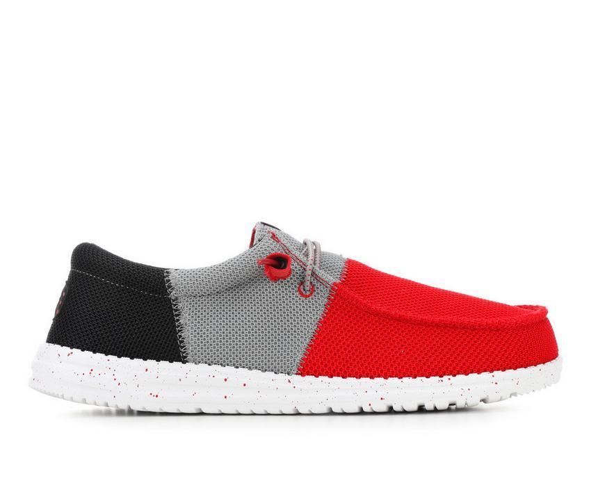 Men's HEYDUDE Wally Tri Varsity Mesh-M Casual Shoes Product Image