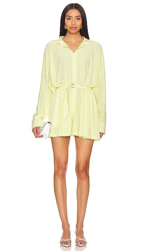 x REVOLVE Super Oversized Boyfriend Shirt Mini Dress Product Image