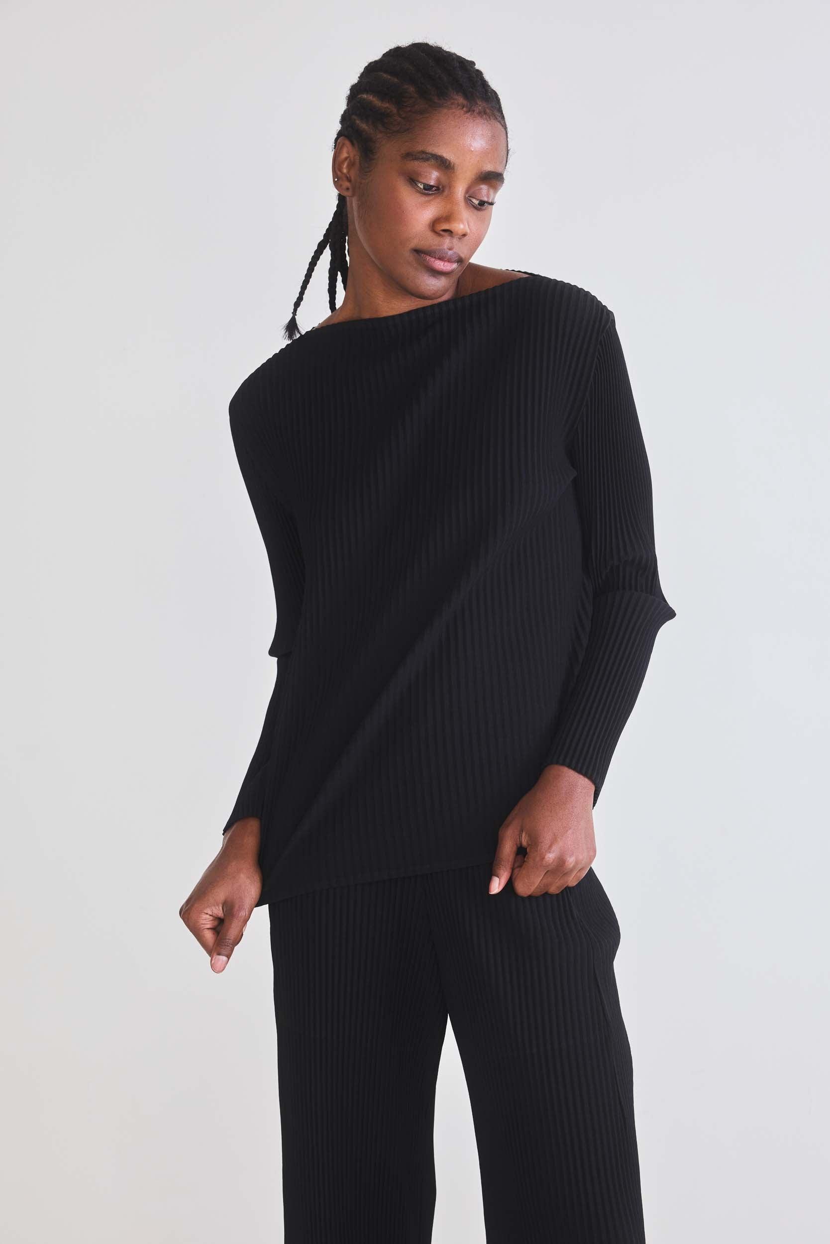 Poetic Plissé Pleated Top Product Image