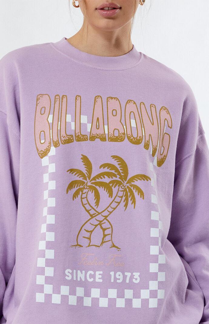 Billabong Womens Ride In Crew Neck Sweatshirt Product Image