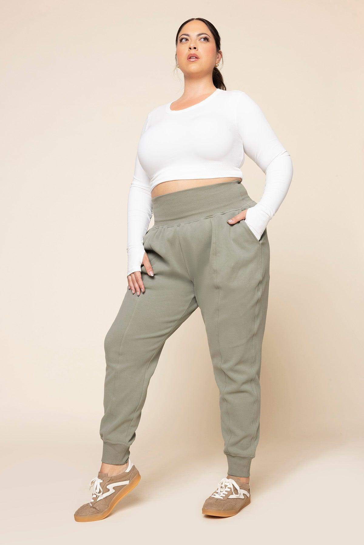 Ooey Gooey Jogger - Light Sage Product Image