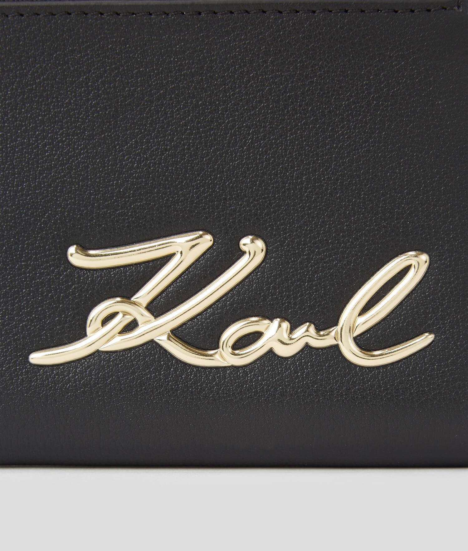 K/SIGNATURE SLIM BI-FOLD CARDHOLDER Product Image