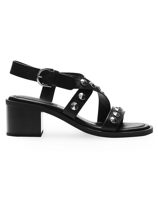 rag & bone Geo Stud Block Heel Sandal Product Image