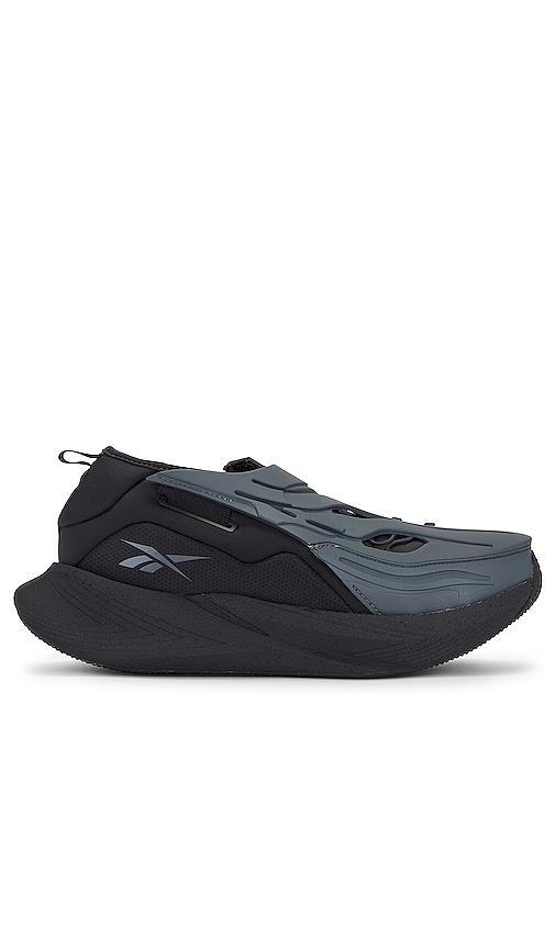 Reebok X Ngg Floatride Sneaker In Black & Silver in Black Product Image