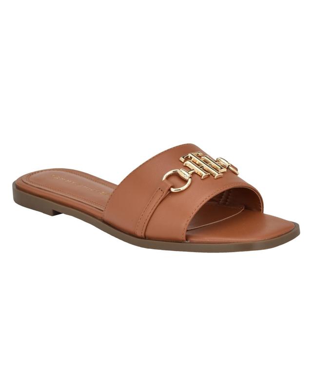 Tommy Hilfiger Womens Pipper Ornamented Slide Sandals Product Image