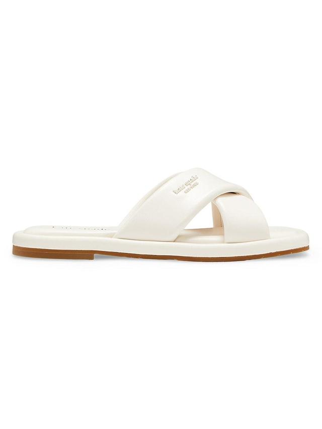 kate spade new york Womens Rio Crisscross Slide Sandals Product Image