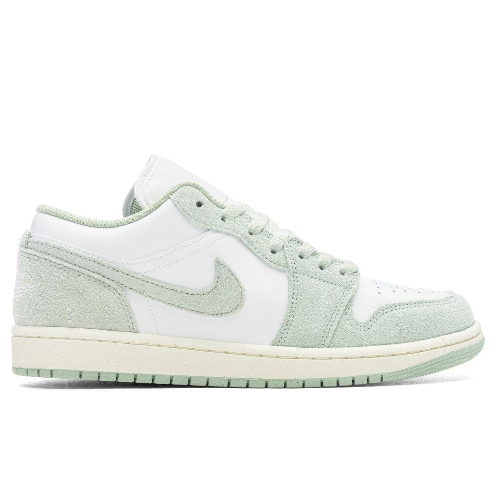 Air Jordan 1 Low - White/Seafoam/Sail Male Product Image