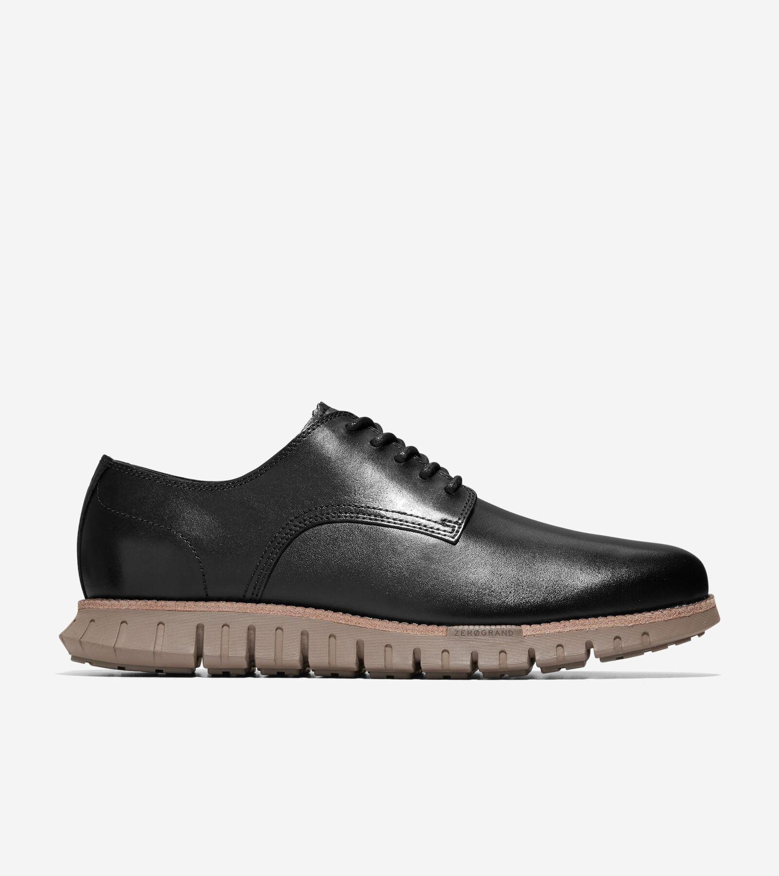 Mens ZEROGRAND Remastered Plain-Toe Leather Oxfords Product Image