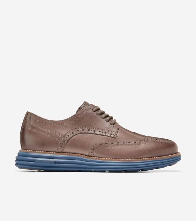 Cole Haan Mens riginal Grand Remastered Wingtip Oxford Shoes - Brown Size 11.5 Product Image