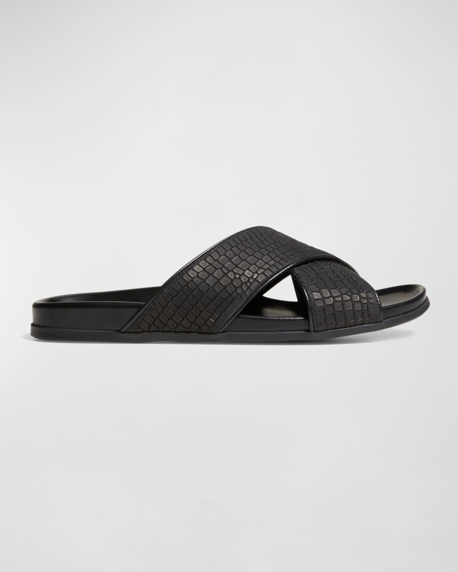 Men's Chiltern Leather Slide Sandals Product Image