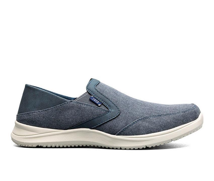 Men's Nunn Bush Conway EZ Canvas Moc Toe Slip On Shoes Product Image