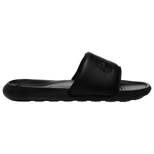 Nike Mens Nike Victori One Slides - Mens Shoes Black/Black/Black Product Image