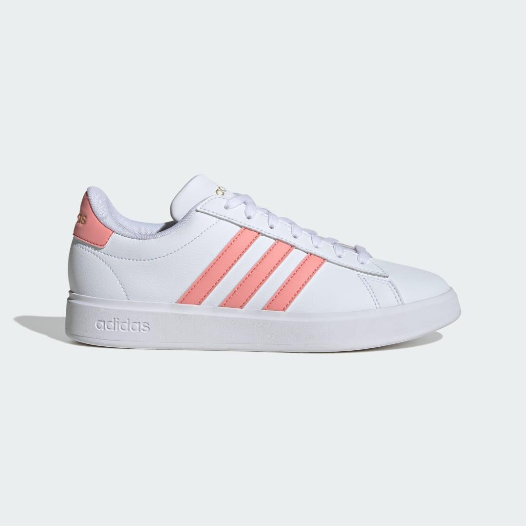 adidas GRAND COURT 2.0 Cloud White 9 Womens Product Image