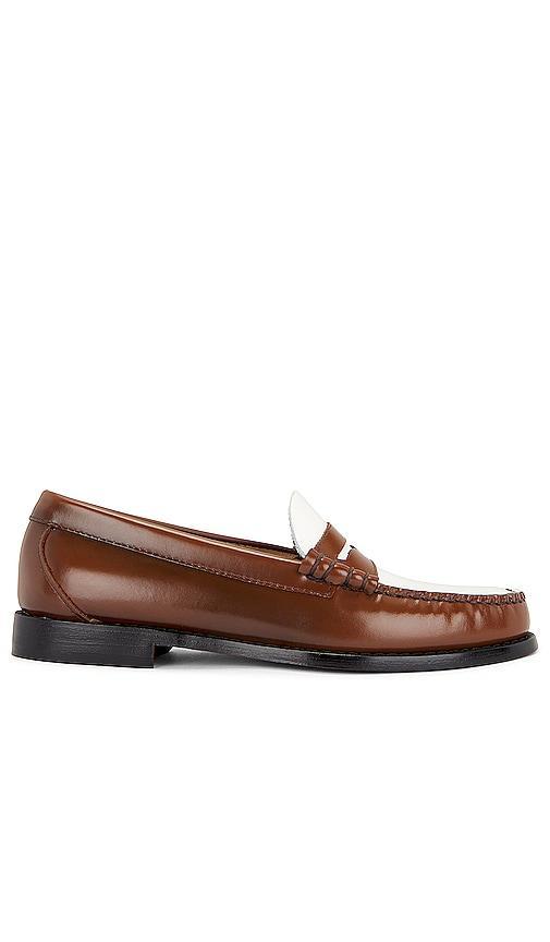 G.H.BASS Original G.H.BASS   Men's Larson Weejuns Loafer Shoes   Brown   Size 12  - Size: 12 Product Image