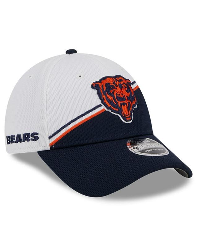 Mens New Era /Navy Chicago Bears 2023 Sideline 9FORTY Adjustable Hat Product Image