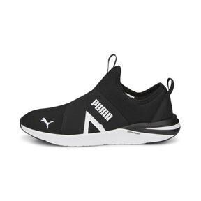 PUMA Better Foam Prowl Slip-On Women's Training Shoes in Black/White Product Image