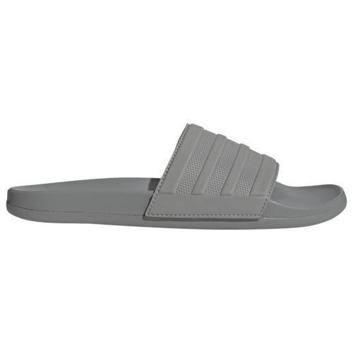 adidas Mens adidas adilette Comfort Slides - Mens Shoes Solid Grey/Solid Grey/Solid Grey Product Image