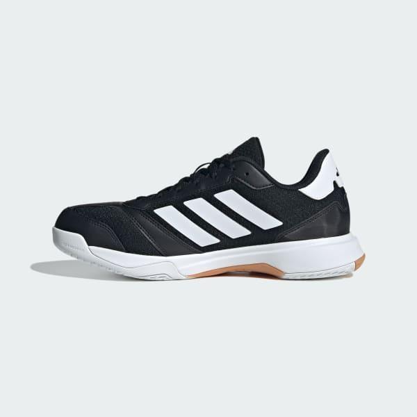 adidas Ligra 8 Indoor Shoes Core Black 7 Mens Product Image