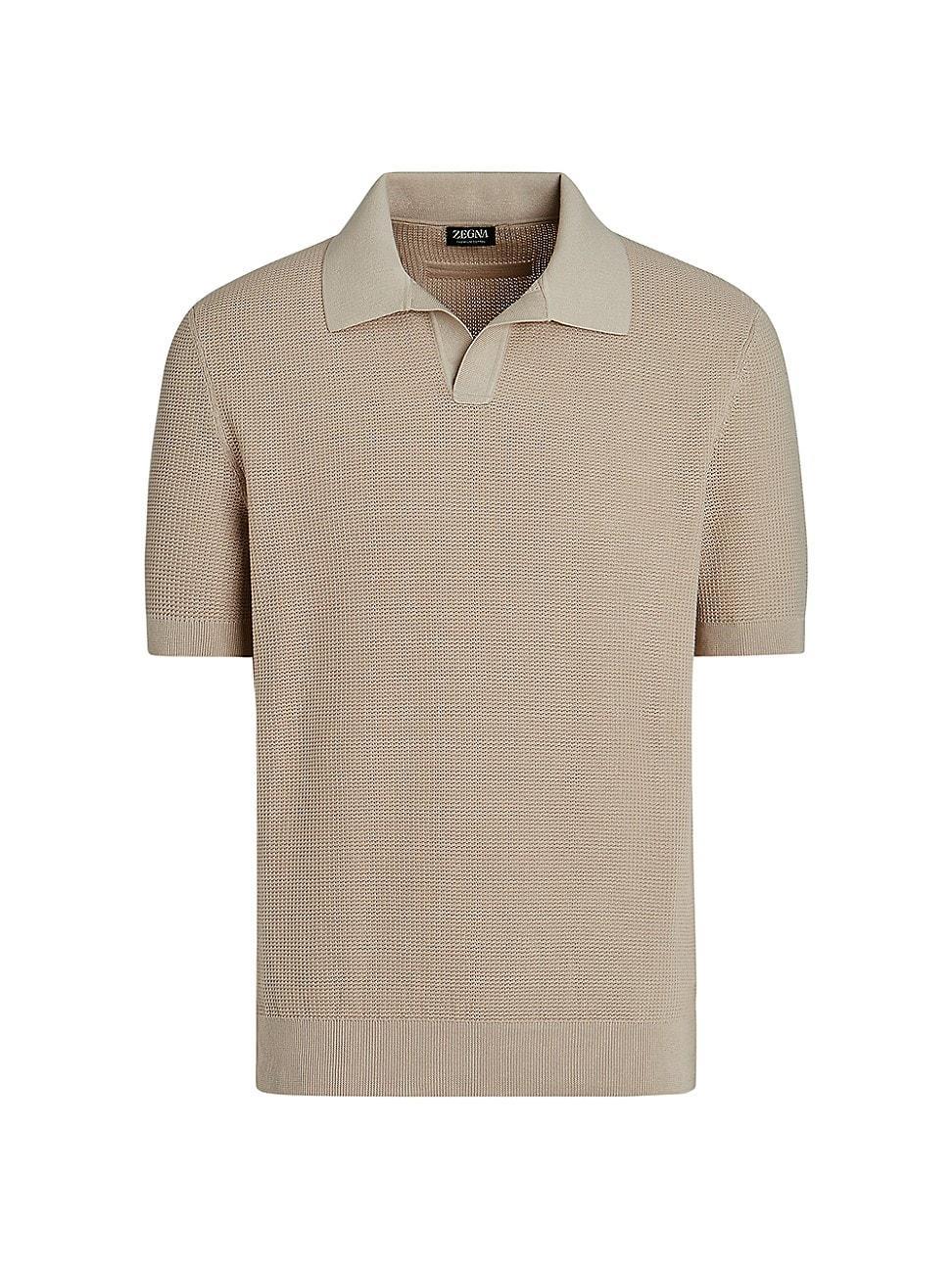 Mens Premium Cotton Polo Shirt Product Image