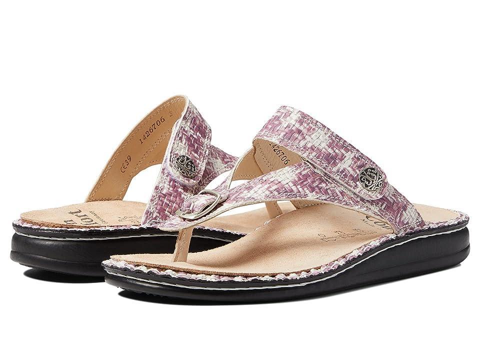 Finn Comfort Alexandria-S (Berry Treccia) Women's Sandals Product Image