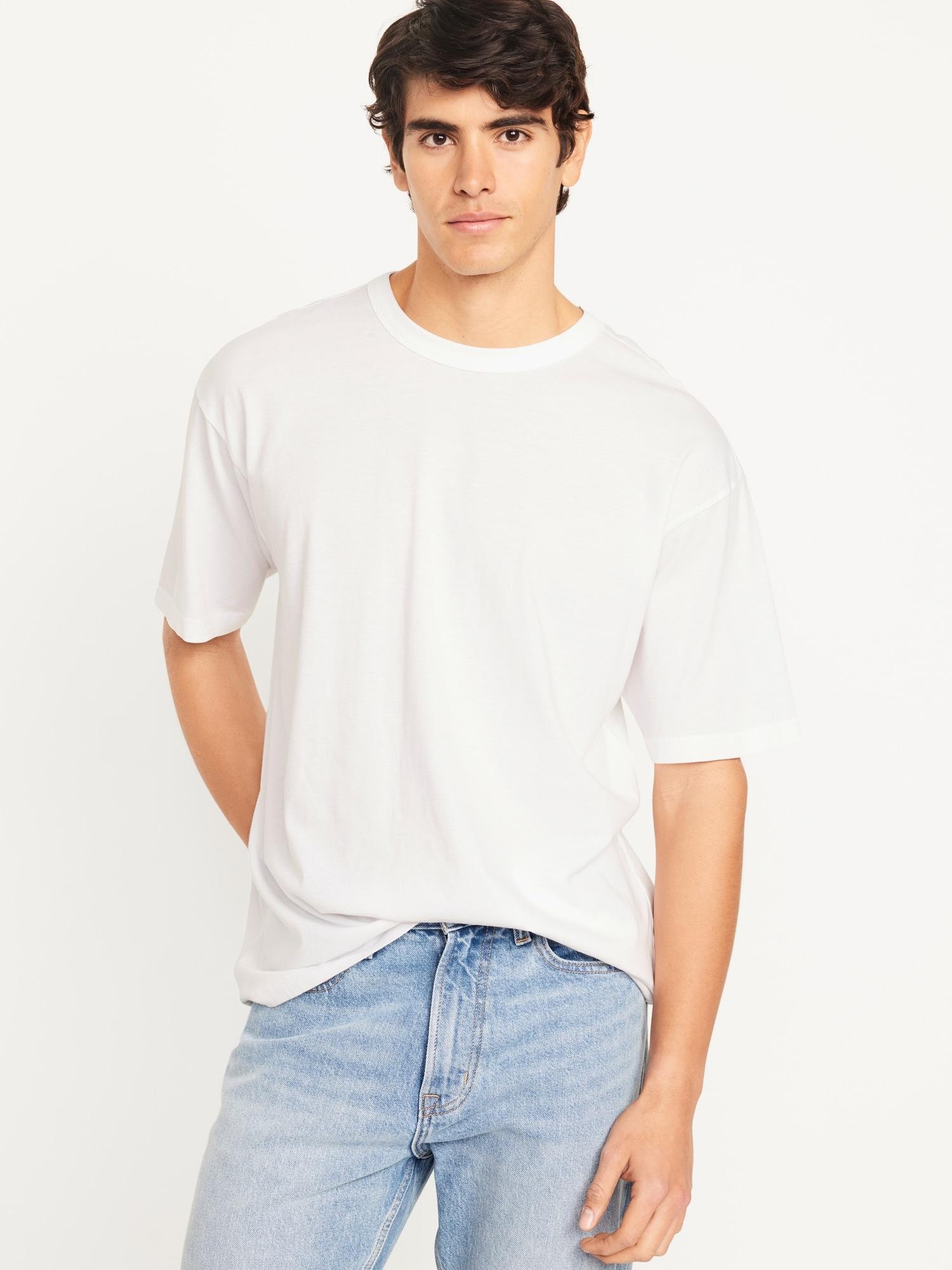 Loose Fit Crew-Neck T-Shirt Product Image