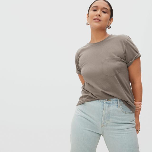 The Box-Cut Tee in Essential Cotton Product Image