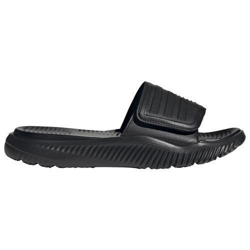 adidas Mens adidas Alphabounce Slides - Mens Shoes Black/Black/Black Product Image