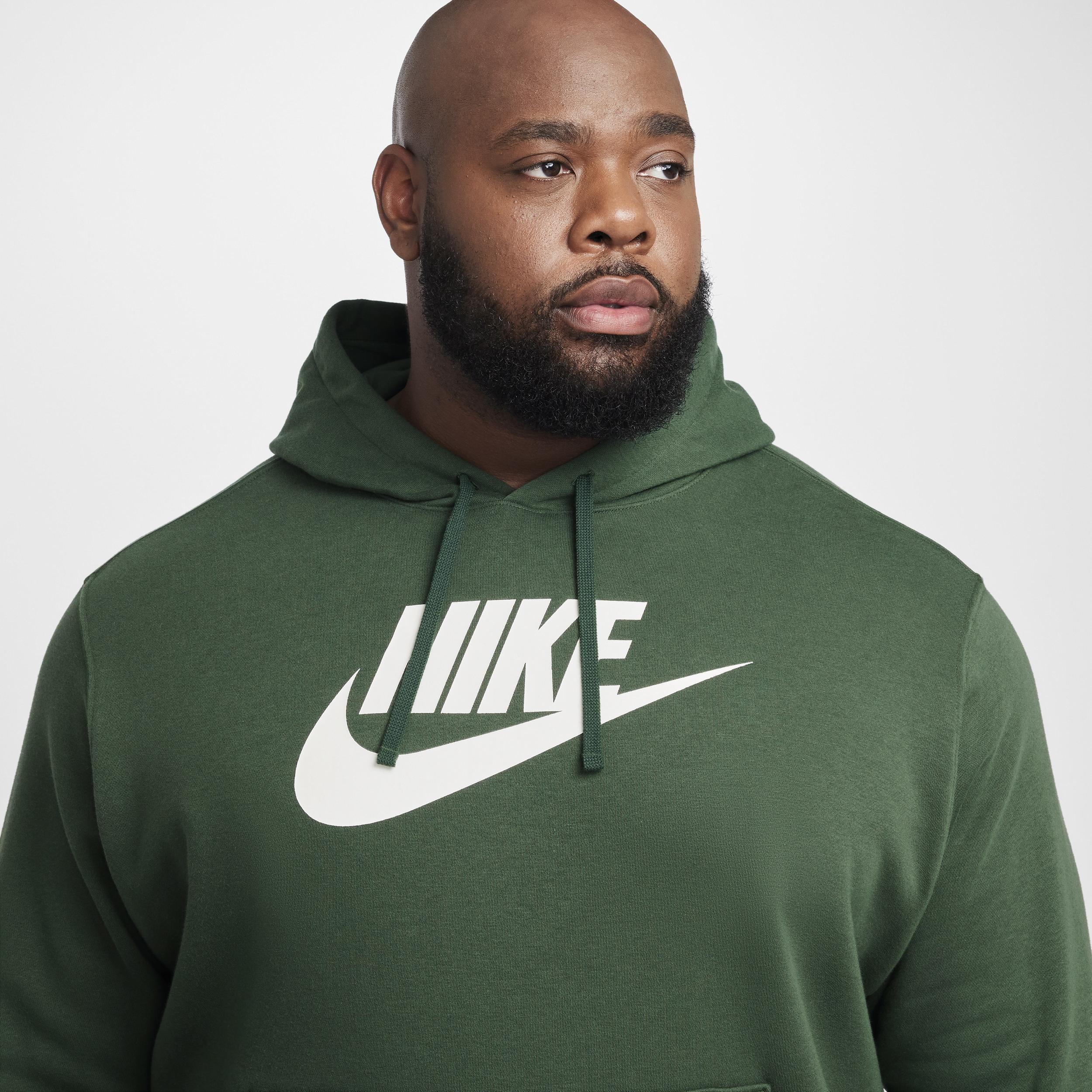 Men's Nike Sportswear Club Fleece Graphic Pullover Hoodie Product Image