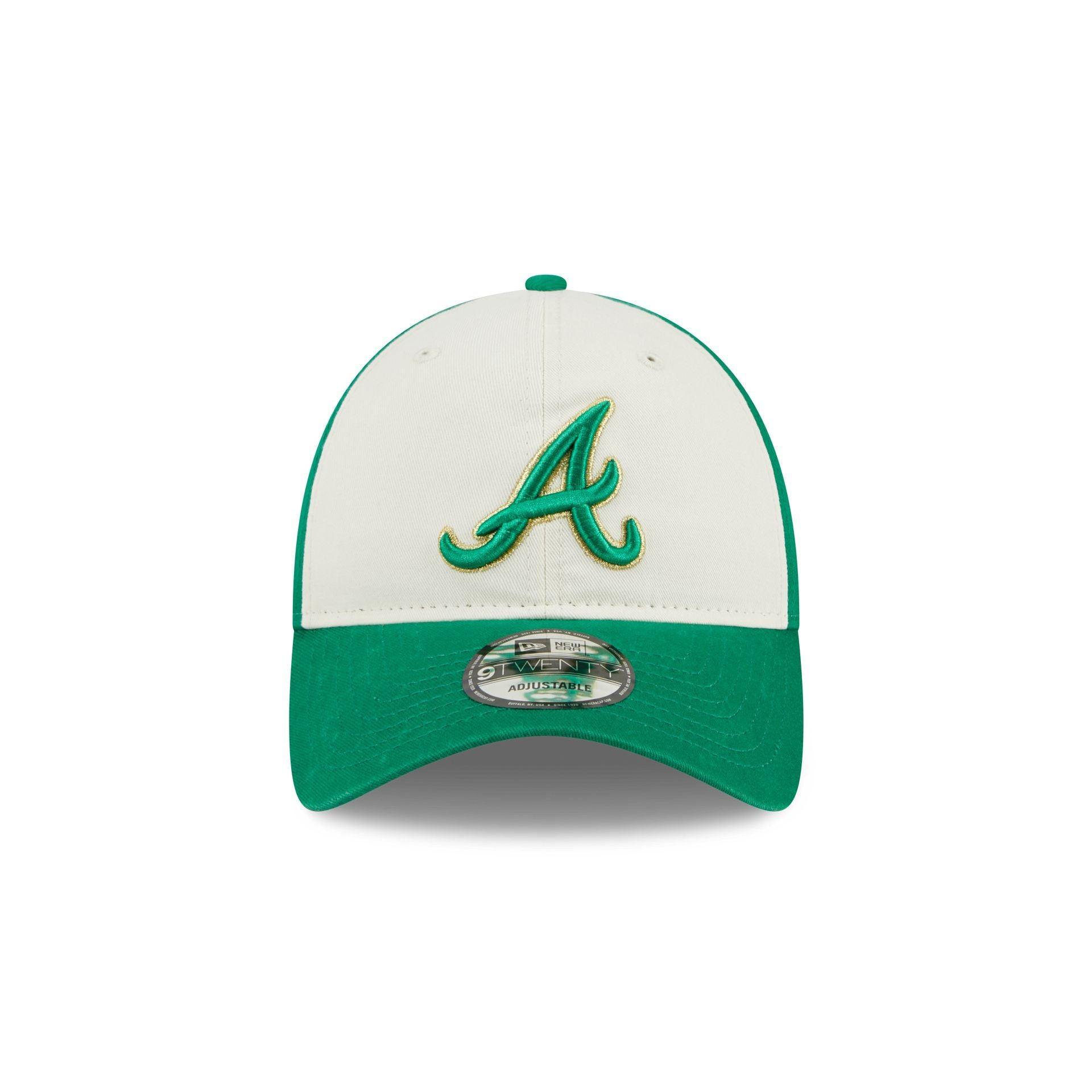 Atlanta Braves St. Patrick's Day 2024 9TWENTY Adjustable Hat Male Product Image