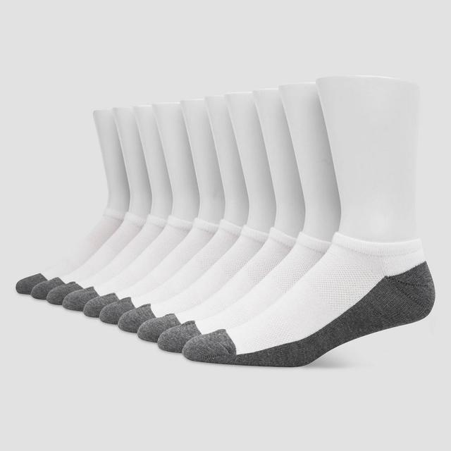 Mens Hanes Premium No Show Socks 10pk Product Image