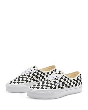 Vans Womens Lx Authentic ReIssue Checkered Low Top Sneakers Product Image