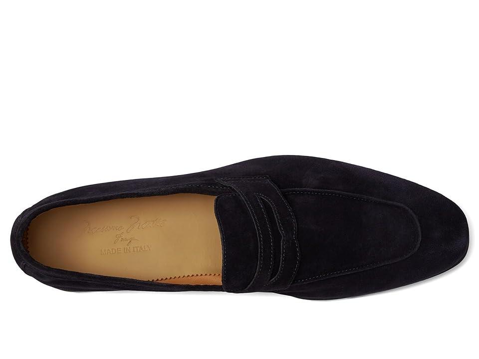 Massimo Matteo Velour Penny Loafer (Deep ) Men's Shoes Product Image