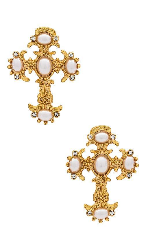 Cross Earring Product Image