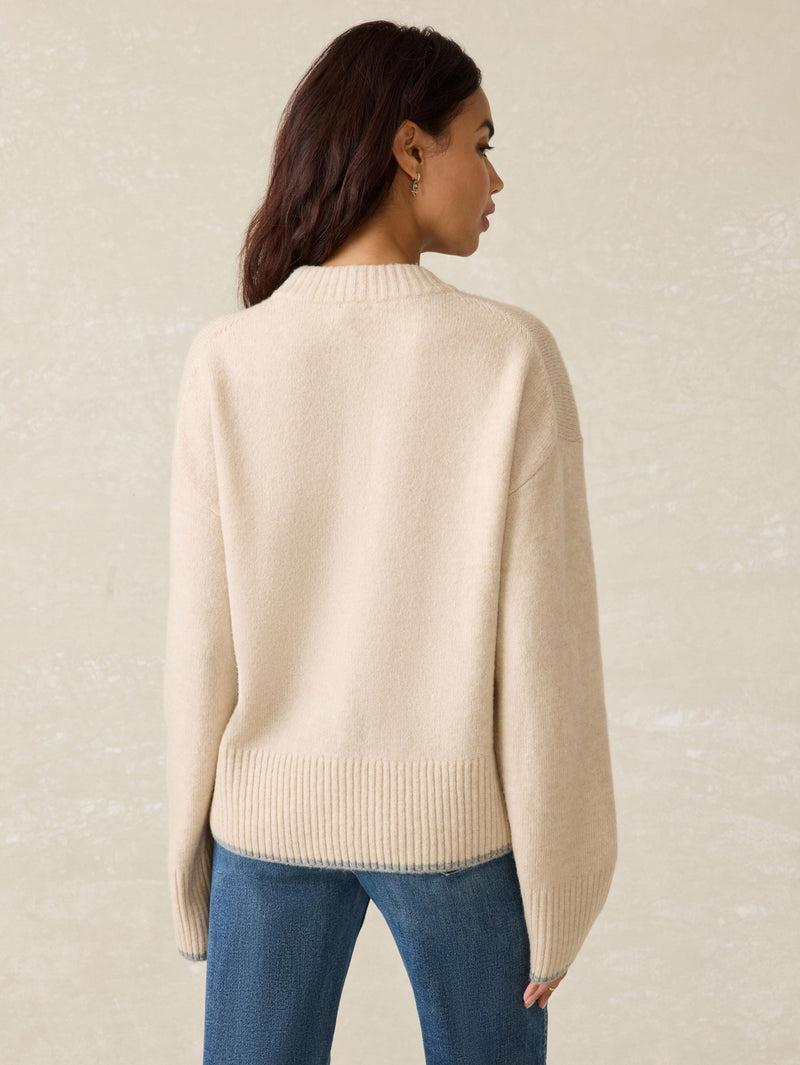 Snowdrift Sweater - Oatmeal Product Image