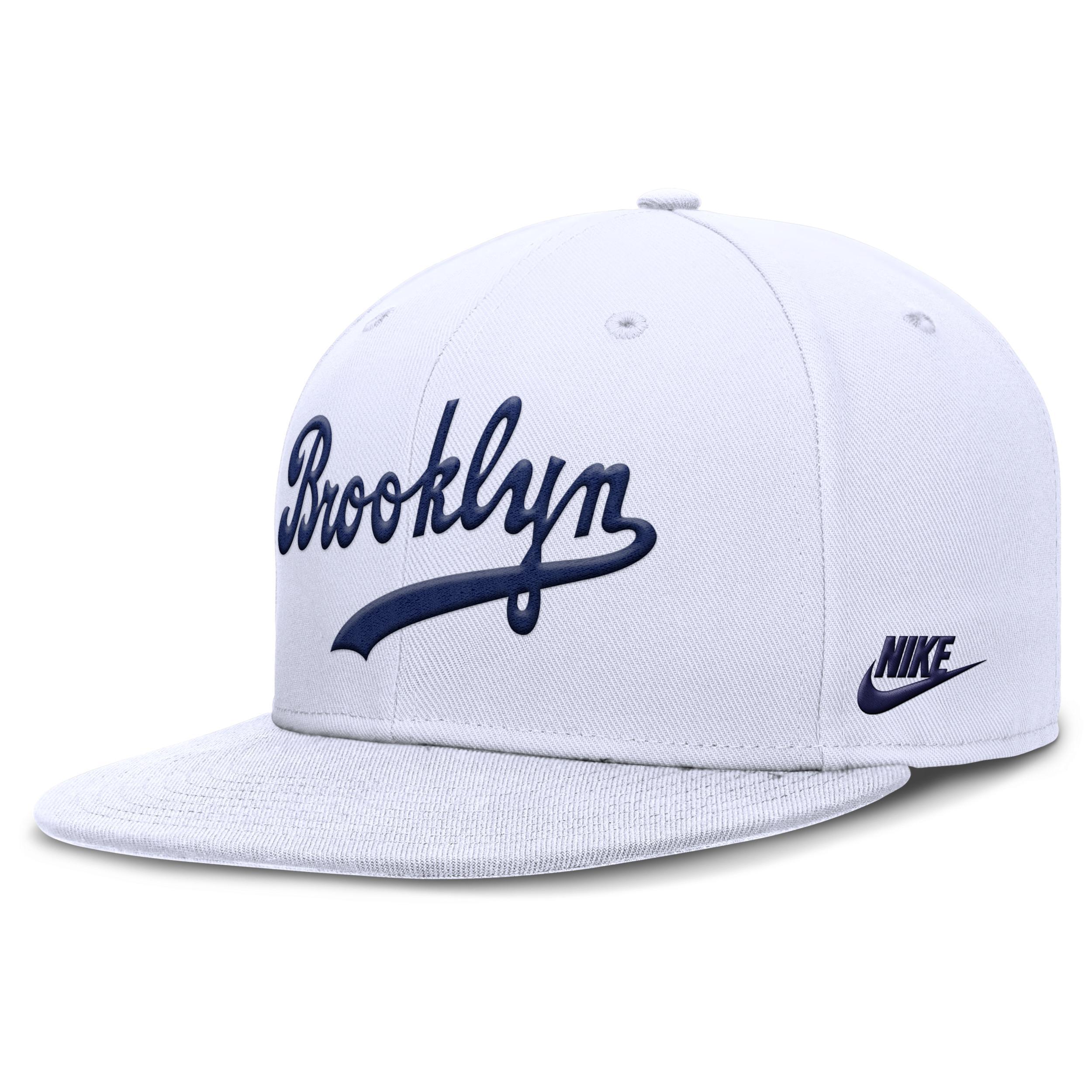 Brooklyn Dodgers Cooperstown True Nike Mens Dri-FIT MLB Fitted Hat Product Image