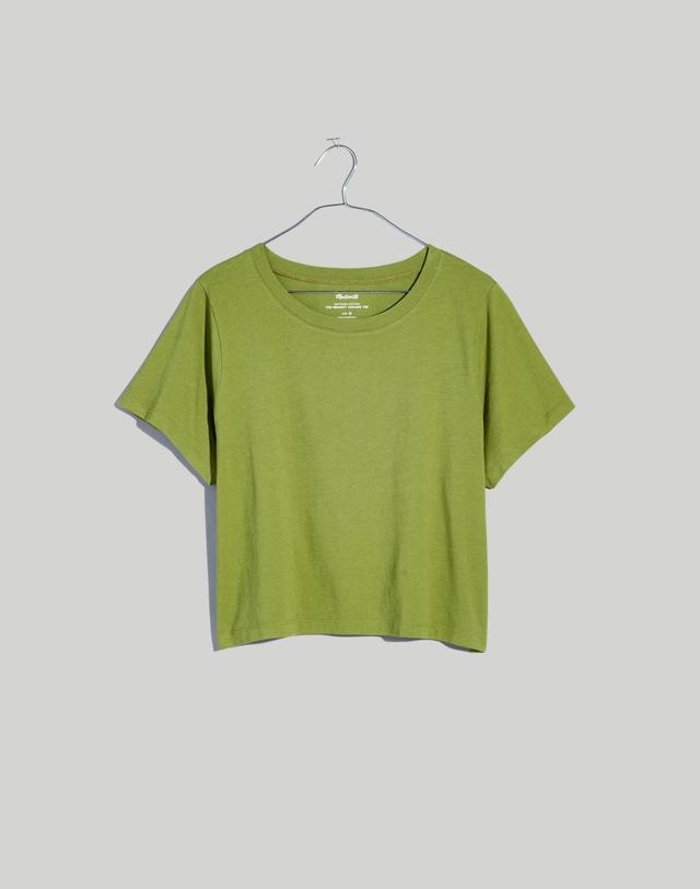 Plus Softfade Cotton Boxy-Crop Tee Product Image