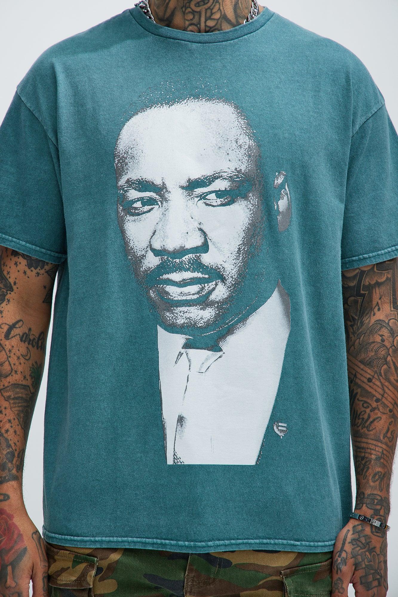 Martin Luther King Jr. Short Sleeve Tee - Teal Product Image