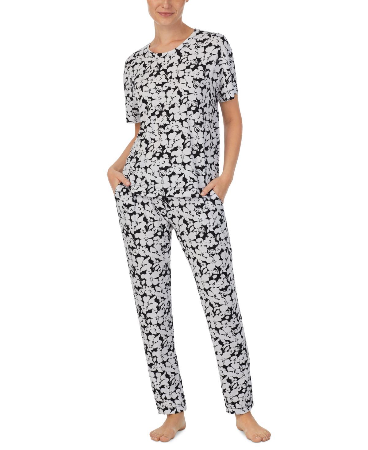 Sanctuary Womens 2-Pc. Printed Jogger Pajamas Set Product Image