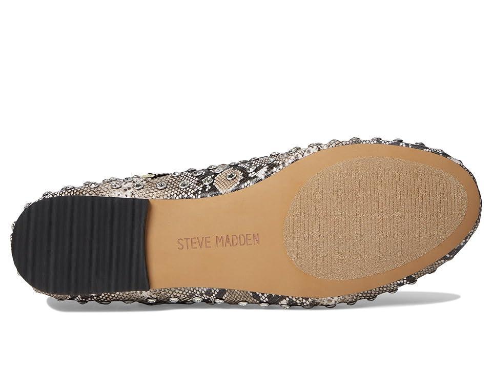 Steve Madden Vinetta (Natural Snake) Women's Flat Shoes Product Image