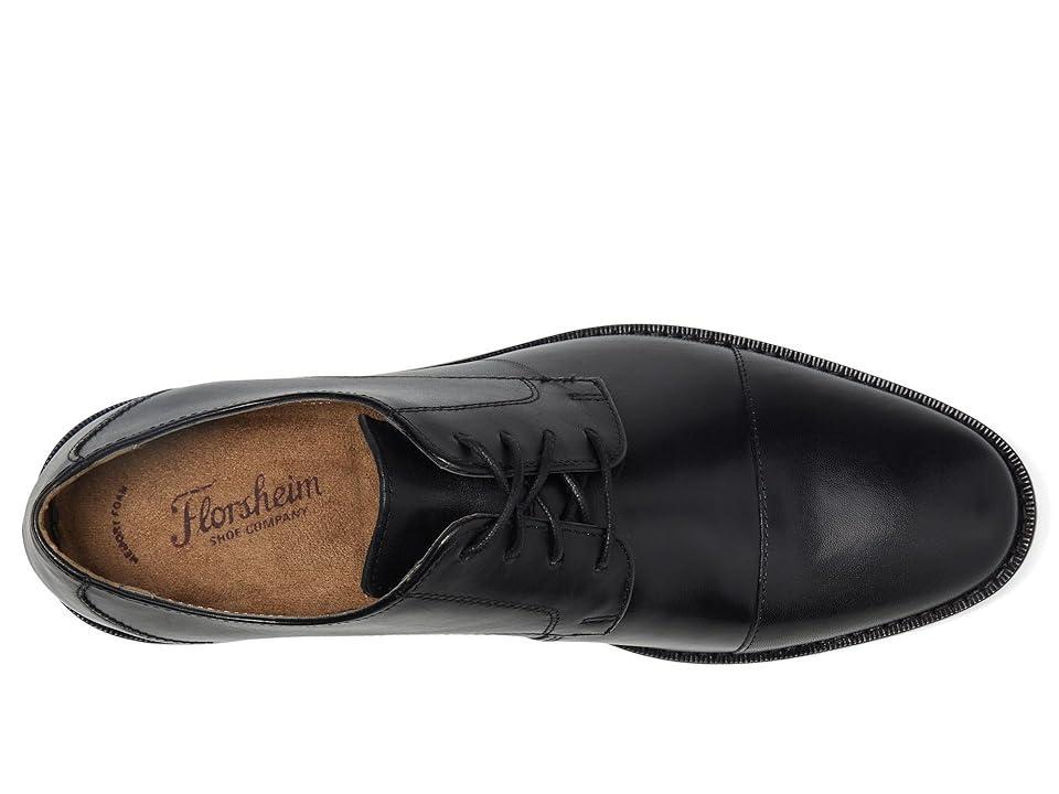 Florsheim Montinaro Cap Toe Oxford (Black Smooth) Men's Lace Up Cap Toe Shoes Product Image