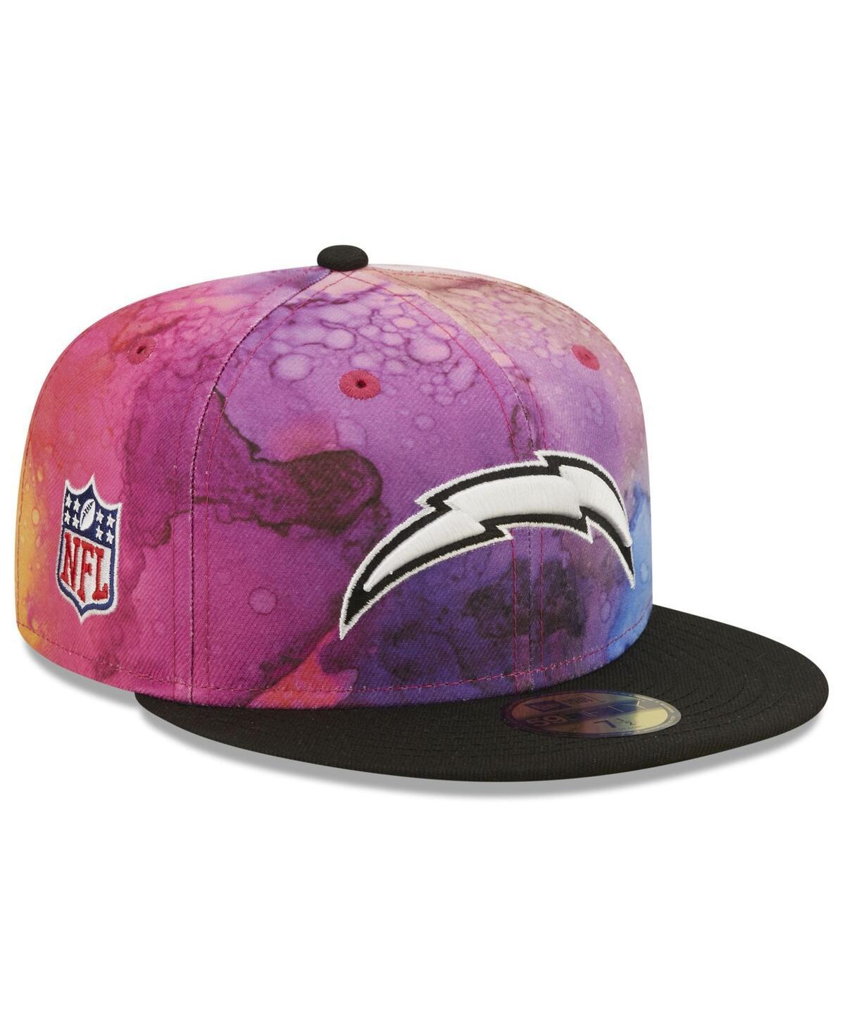 Mens New Era Pink Los Angeles Chargers 2022 Nfl Crucial Catch 59FIFTY Fitted Hat - Pink Product Image