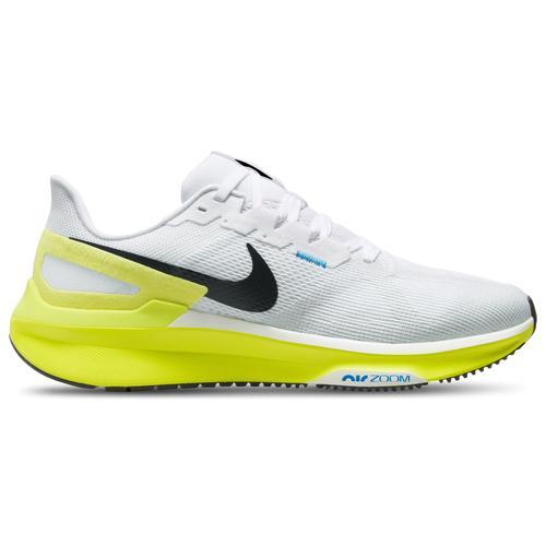 Nike Mens Nike Air Zoom Structure 25 - Mens Running Shoes Cyber/White/Black Product Image