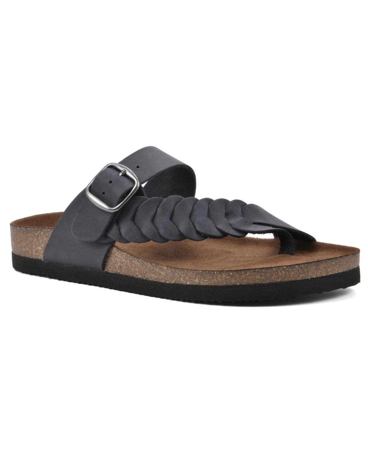 White Mountain Womens Happier Footbeds Sandals - Brown Product Image