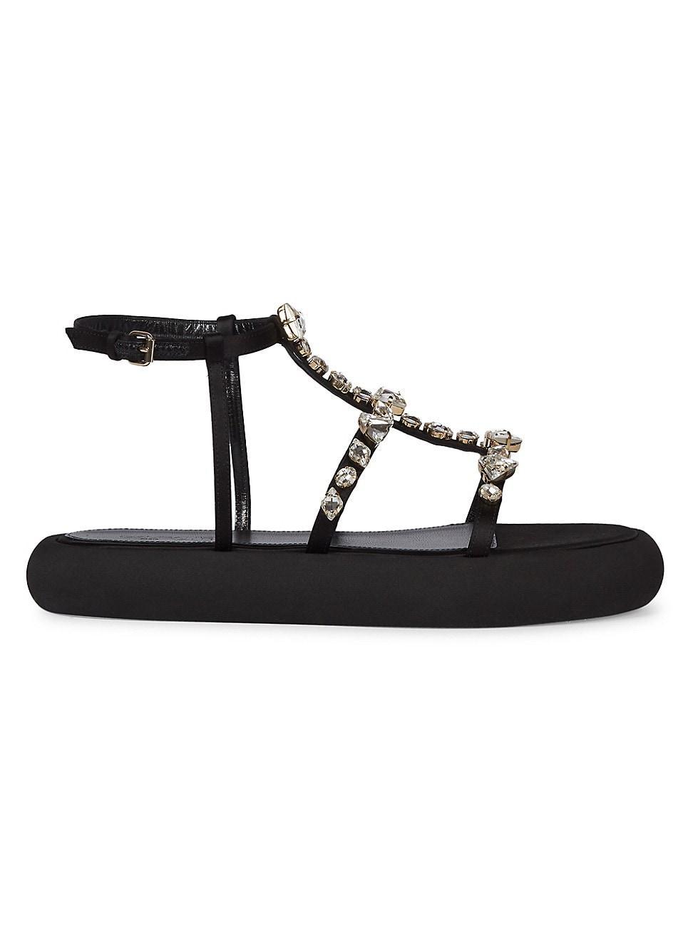 Womens Silk Satin Sandals product image