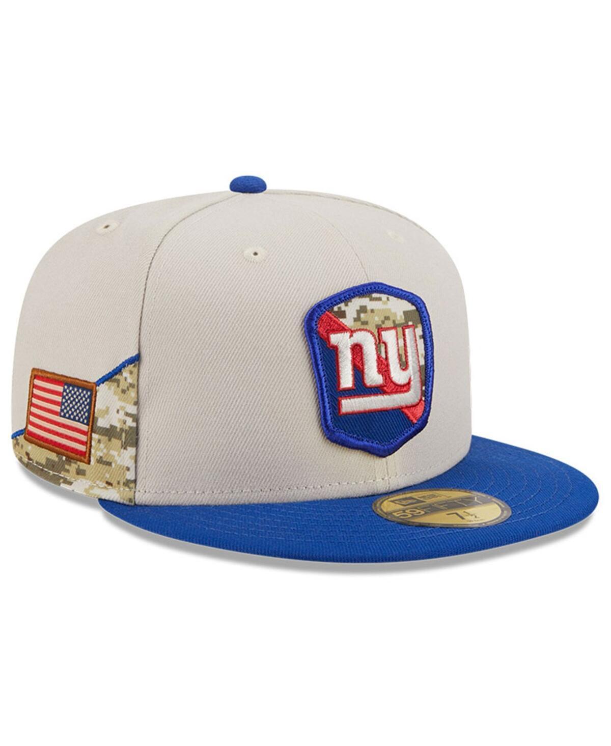 Mens New Era Stone New York Giants 2023 Salute To Service 59FIFTY Fitted Hat - Stone Product Image