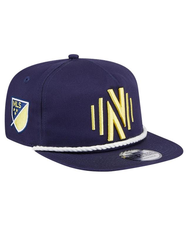 Mens New Era Navy Nashville SC The Golfer Kickoff Collection Adjustable Hat, Mls Blue Product Image