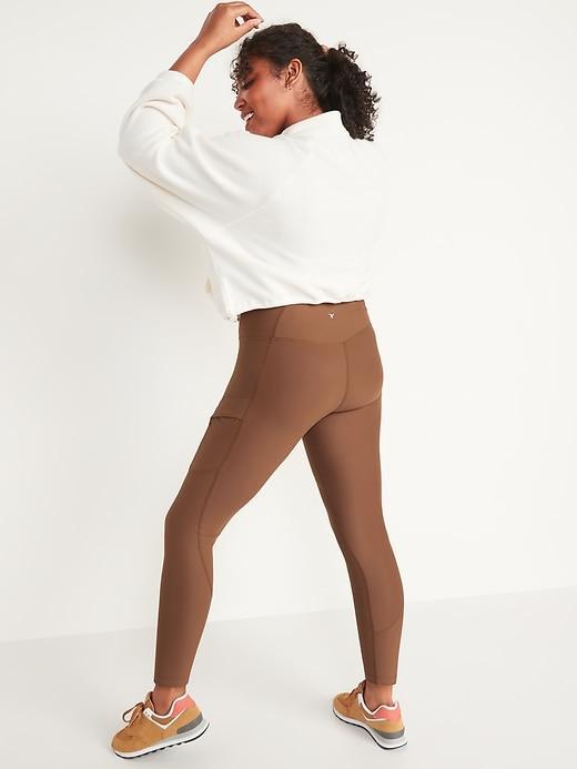 High-Waisted PowerSoft 7/8 Cargo Leggings Product Image