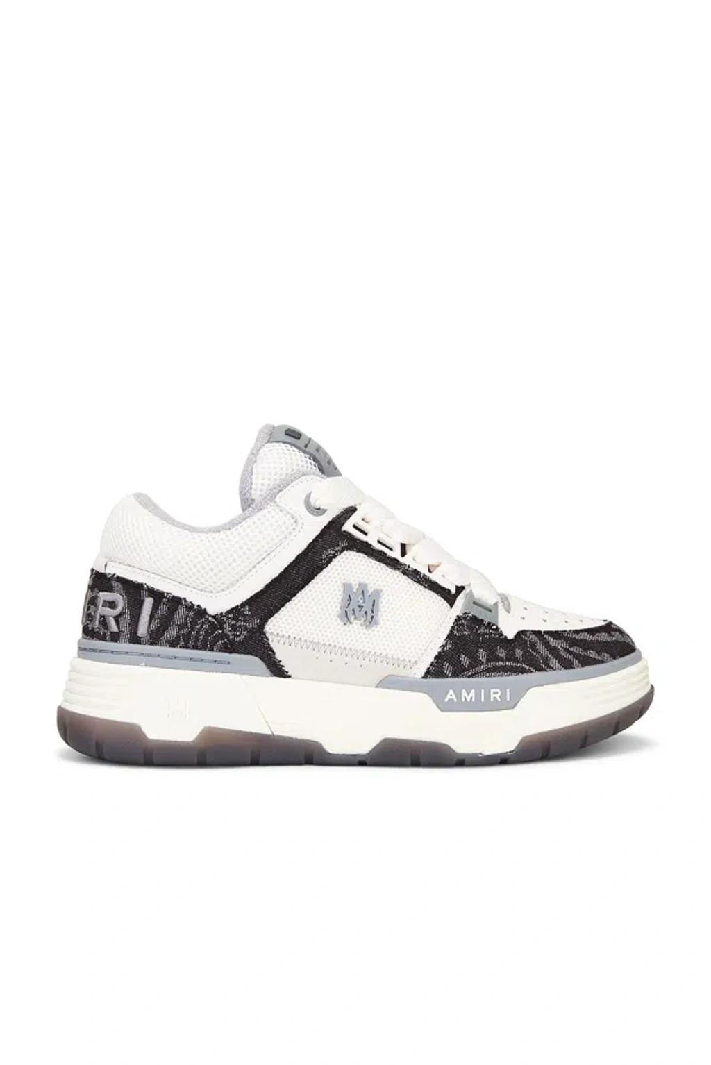 AMIRI Bandana Denim Ma-1 Sneaker In Multicolor Product Image